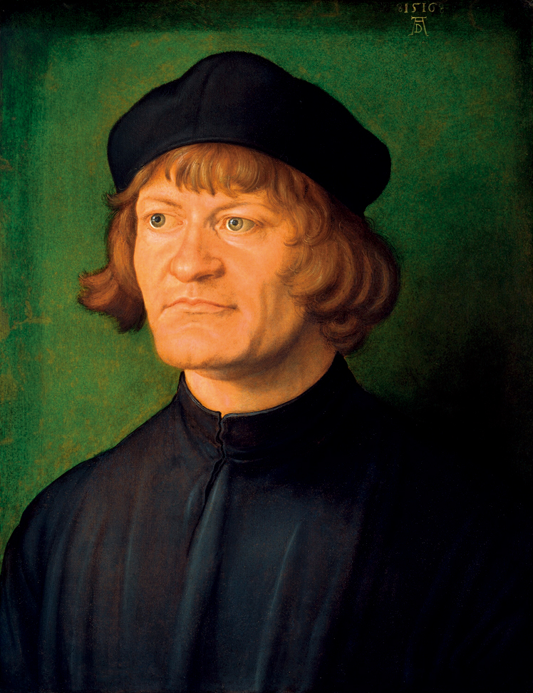   阿尔布雷特·丢勒Albrecht Dürer——德国男子肖像